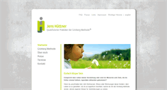 Desktop Screenshot of jenshuettner.de